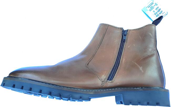 44 Buty męskie zimowe Jacamo skórzane brązowe 29cm