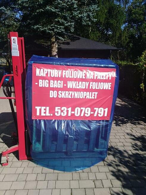 Worki do sianokiszonki Blue Bag wkłady big bagów kukurydza