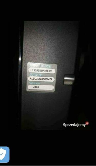 Samsung telewizor 40- LE40A551P2RXXC