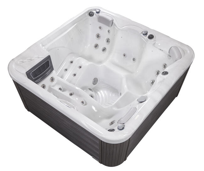 Jacuzzi ogrodowe MyLine SPA Wellis Pluto 5-os 200x200 cm