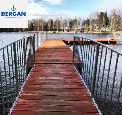 Pomost pływający pomosty pływające na pływakach