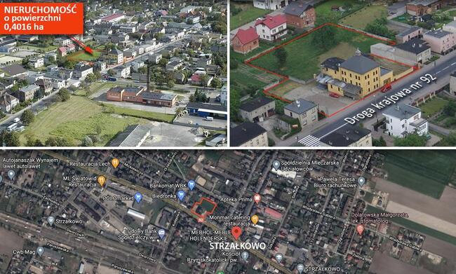 Sprzedam parcelę inwestycyjną w Strzałkowie