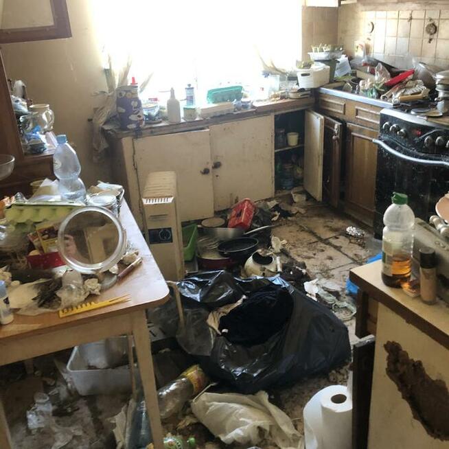 Sprzątanie po zmarłych zgonach samobójstwach Vector