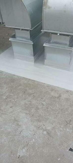 Uszczelnianie dachów z membran PVC, TPO, EPDM polimocznikiem