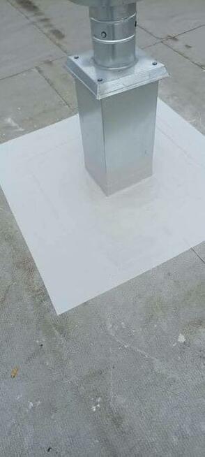 Uszczelnianie dachów z membran PVC, TPO, EPDM polimocznikiem