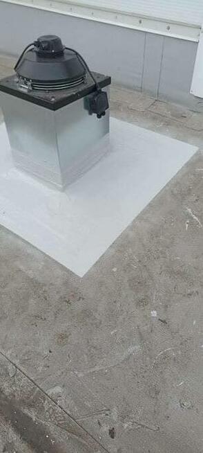 Uszczelnianie dachów z membran PVC, TPO, EPDM polimocznikiem