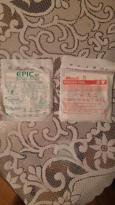 Sprzedam rękawiczki chirurgiczne sterylne