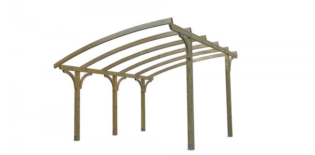 KROKIEW GIĘTA 3m Wiata Pergola Taras Altana Dach GARAŻ