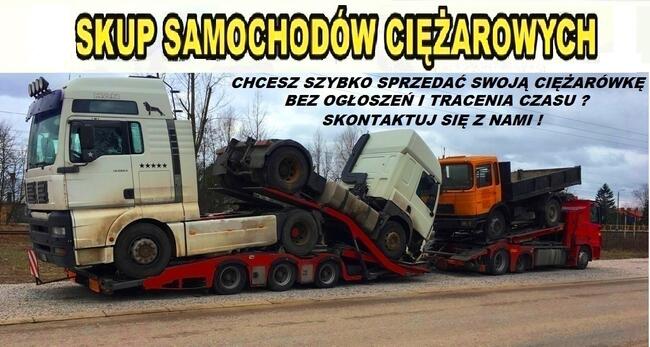 SKUP CIĘŻARÓWEK I CIĄGNIKÓW ROLNICZYCH, WYWROTKI, INNE