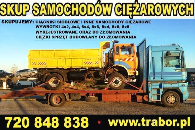 SKUP CIĘŻARÓWEK I CIĄGNIKÓW ROLNICZYCH, WYWROTKI, INNE