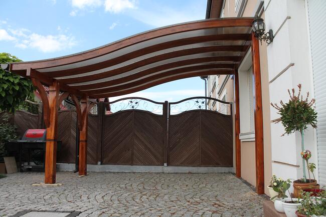 KROKIEW GIĘTA 4,5m Wiata Pergola Taras Altana Dach