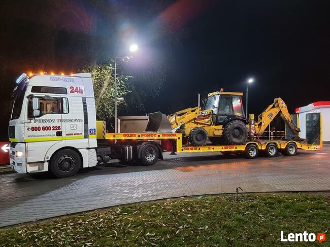 TRANSPORT NISKOPODWOZIOWY KLUCZBORK POMOCDROGOWA HOLOWNIK