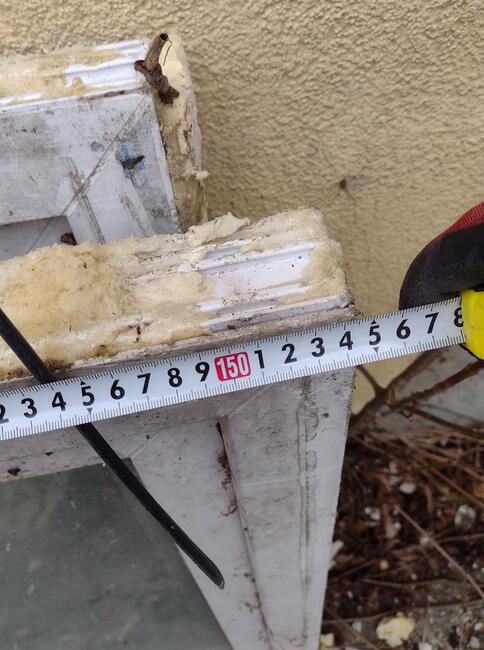 Okno PCV 155 x 100 - zestaw 2 sztuk