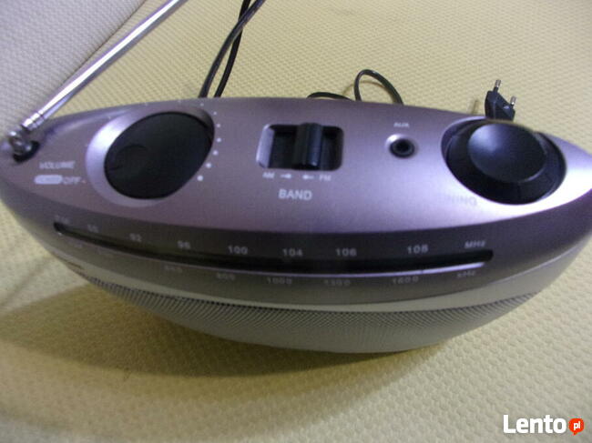 Radio Lloytron Benidorm 2 Band AC/DC kolor - Silver