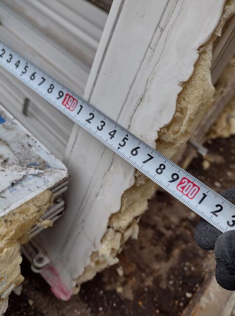 Drzwi Balkonowe Okno PCV 158 x 198