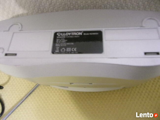 Radio Lloytron Benidorm 2 Band AC/DC kolor - Silver