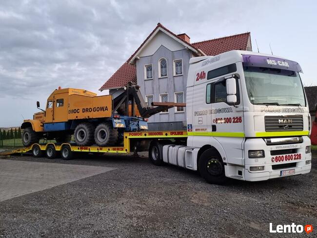 TRANSPORT NISKOPODWOZIOWY KLUCZBORK POMOCDROGOWA HOLOWNIK