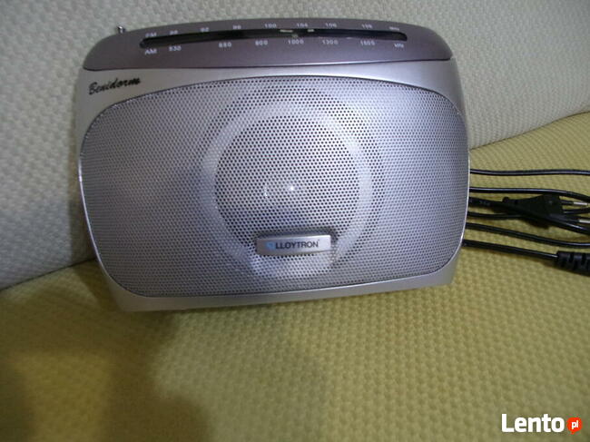 Radio Lloytron Benidorm 2 Band AC/DC kolor - Silver