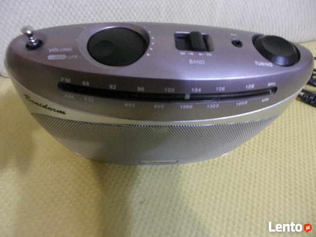 Radio Lloytron Benidorm 2 Band AC/DC kolor - Silver