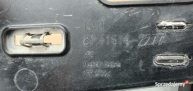 MAN TGX NAROŻNIK ZDERZAKA LEWY ZDERZAK 81416105822
