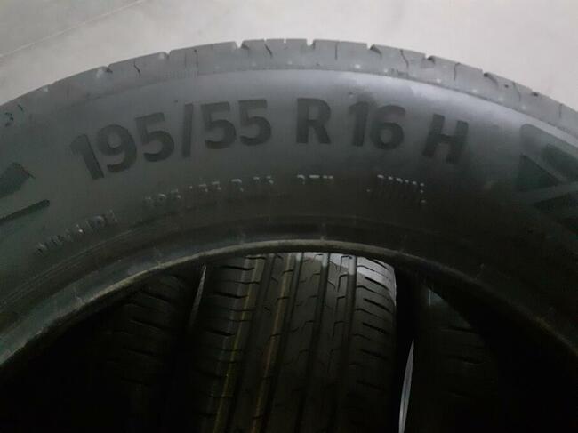 Opony Continental 195/55R16 jak nowe