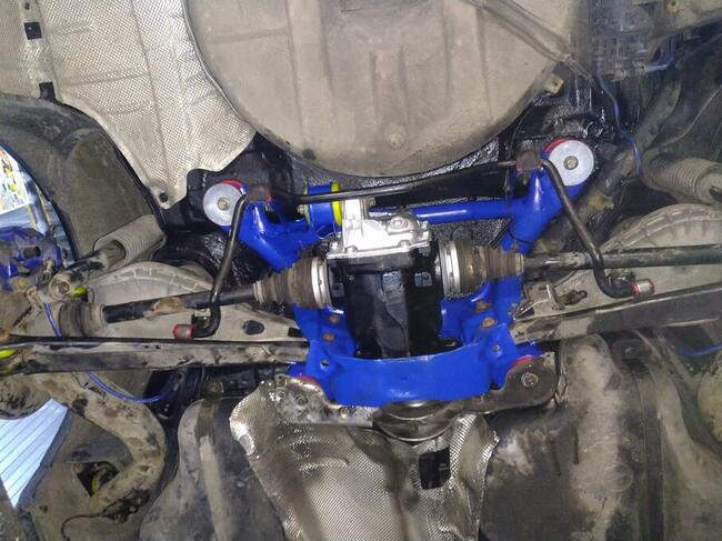 Naprawa Wyrwanego mocowania Sanek wózka dyfra E46 e36 BMW