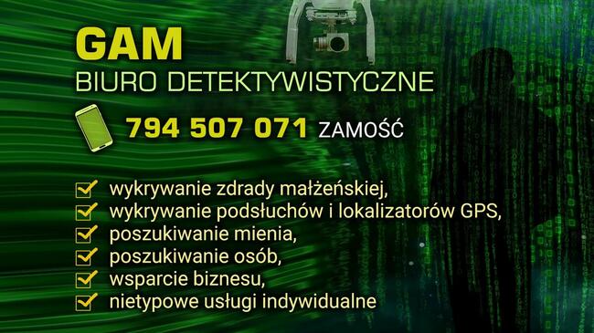 GAM Biuro Detektywistyczne Zamość