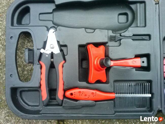 Walizka, zestaw narzędzi dla groomera do strzyżenia zwierzą