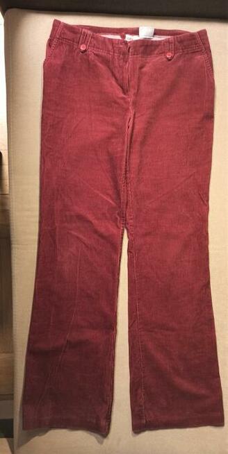 Spodnie sztruksowe damskie