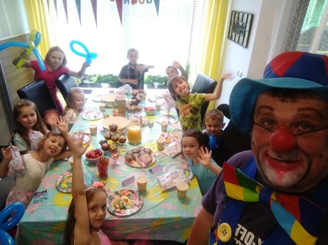 Klaun Animator ( Urodziny dla dzieci ŚLĄSK) -Prawdziwy KLAUN