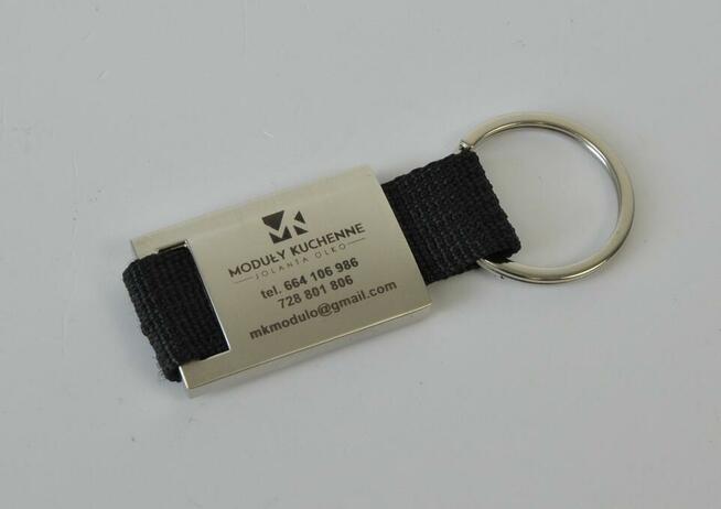 Breloki do kluczy z grawerem, logo różne rodzaje