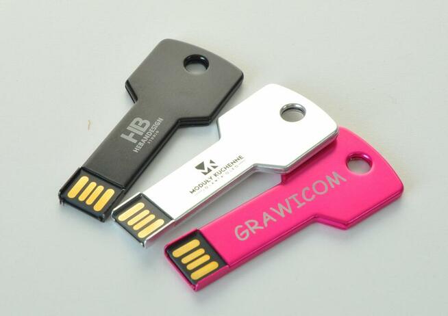 Pendrive pamięć usb z logo grawer 16 GB 50 szt. różne kolory