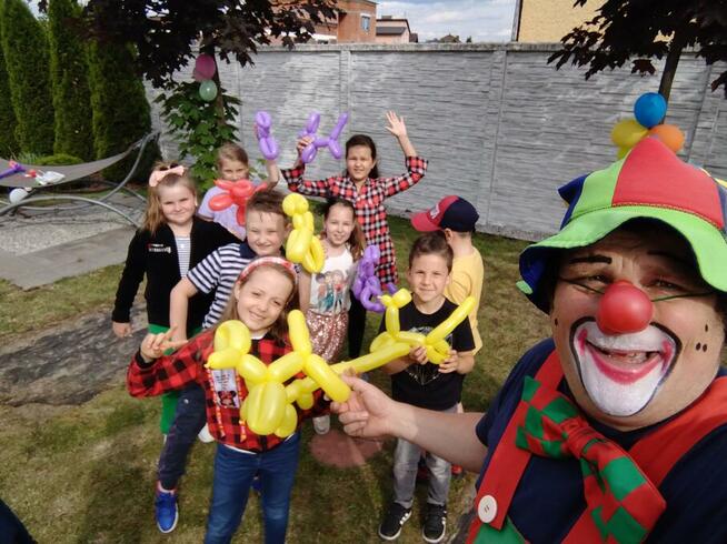 Klaun Animator ( Urodziny dla dzieci ŚLĄSK) -Prawdziwy KLAUN