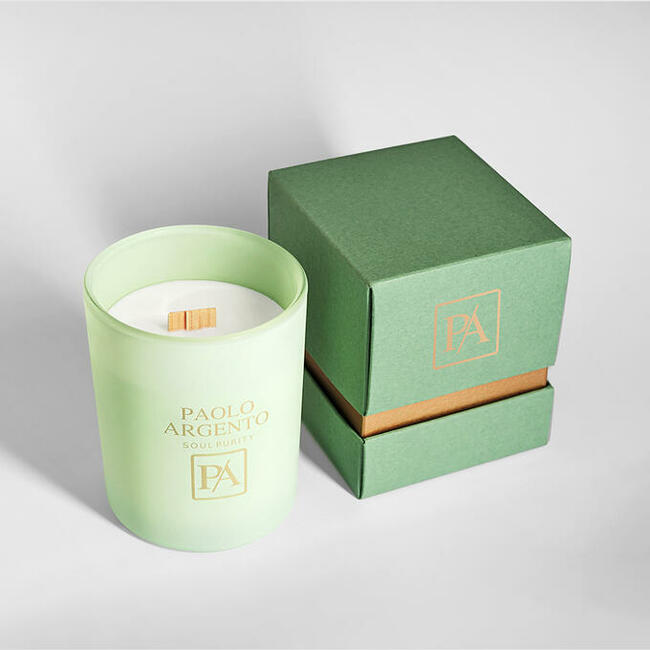 Świeca Sojowa Paolo Argento VERDE MENTA Casual Cilindro