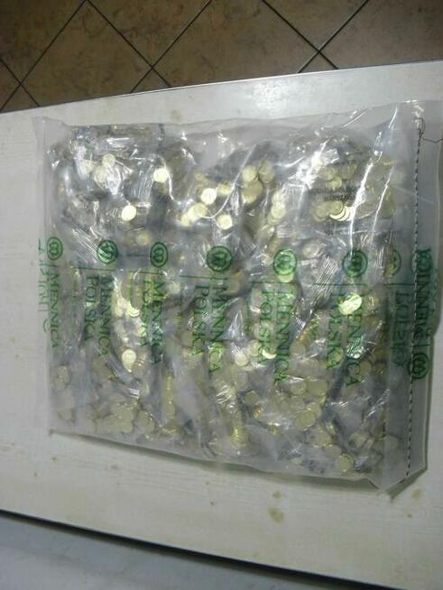 Worek bankowy - woreczek - 1 grosz 2022r. x 80 x 100 szt.