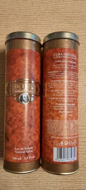 Cuba Oryginal Gold woda toaletowa-made in France 100ml