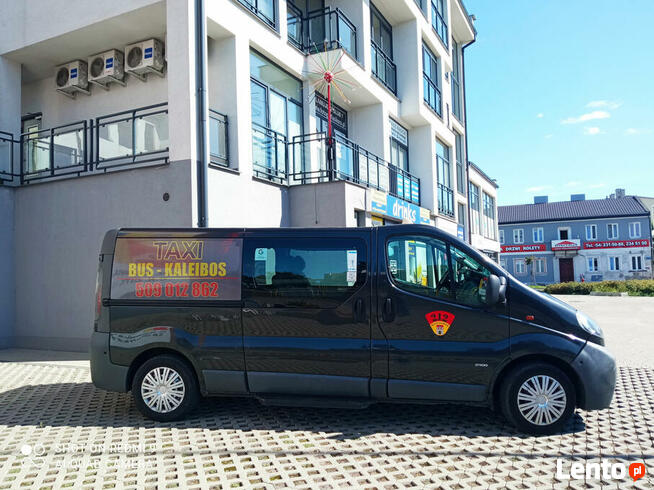 Przewóz Osób Busem, Taxi osobowe Włocławek