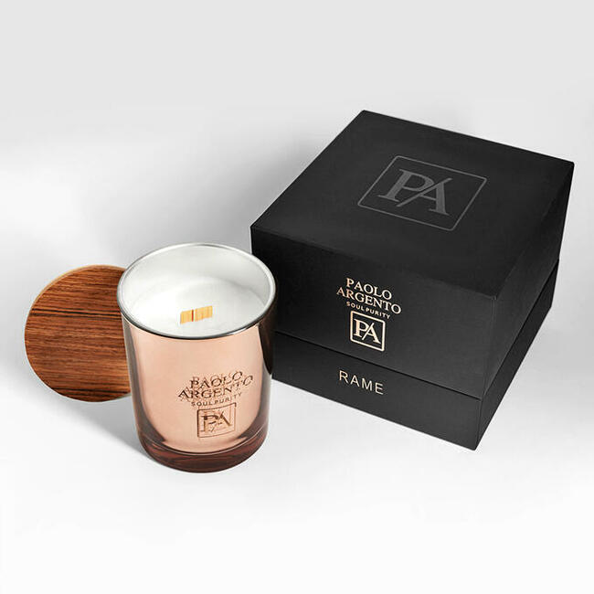 Świeca Sojowa Paolo Argento RAME Lusso Cilindro