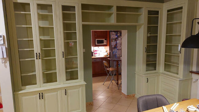 Regał biały, biblioteczka na ksiażki