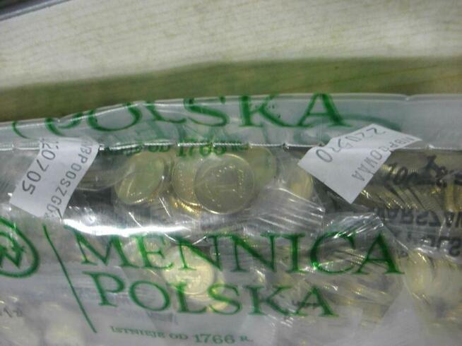 Worek bankowy - woreczek - 1 grosz 2022r. x 80 x 100 szt.