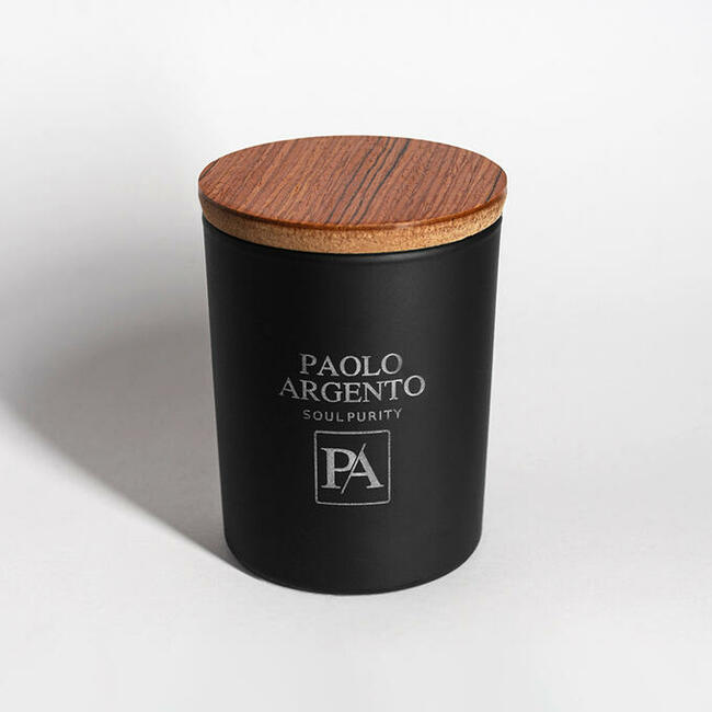 Świeca Sojowa Paolo Argento NERO Lusso Cilindro