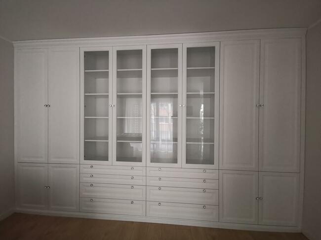 Regał biały, biblioteczka na ksiażki