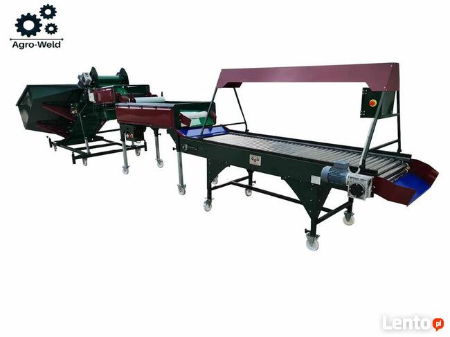 AGRO-WELD, Stół selekcyjny rolkowy do cebuli ziemniaków warzyw