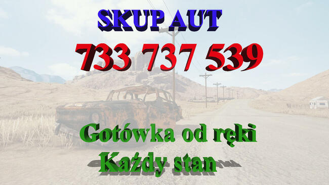 Skup Aut Skup Samochodów Auto skup za GOTÓWKĘ Kasacja złomow