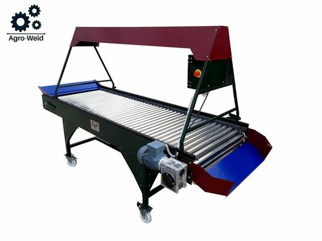 AGRO-WELD, Stół selekcyjny rolkowy do cebuli ziemniaków warzyw