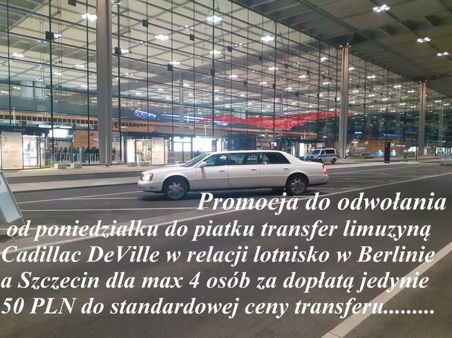 Przejazdy z lotniska BER do Szczecina i okolic