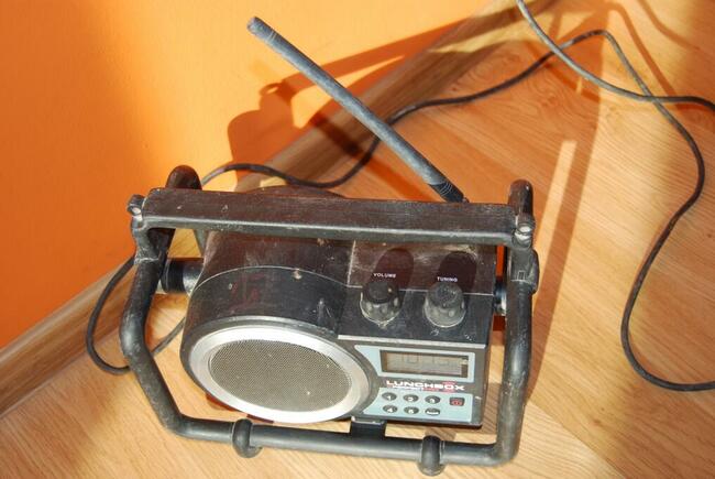 Radio budowlane Lunchbox