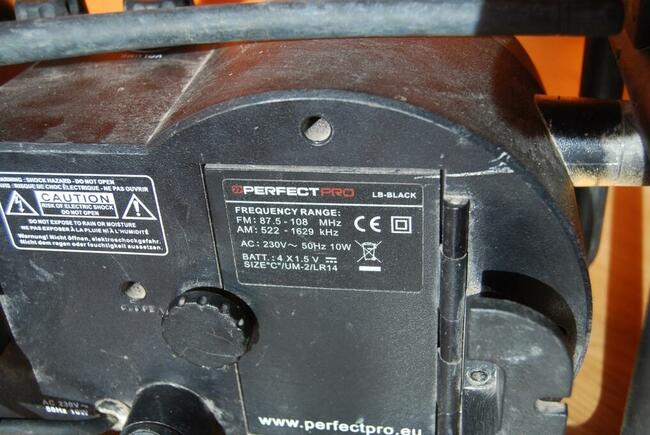 Radio budowlane Lunchbox