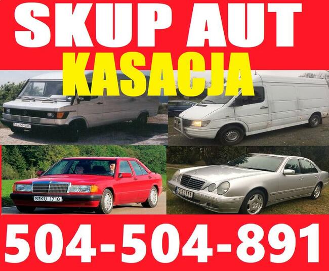 Złomowanie-Kasacja tel.504504891Pasłęk Braniewo, ,Orneta
