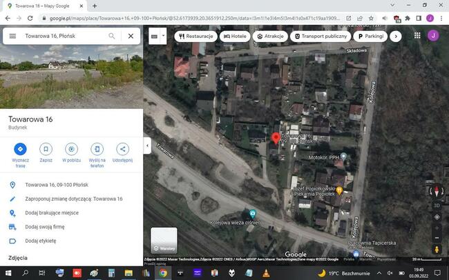 Działka z budynkami w atrakcyjnym i rozwojowym miejscu.